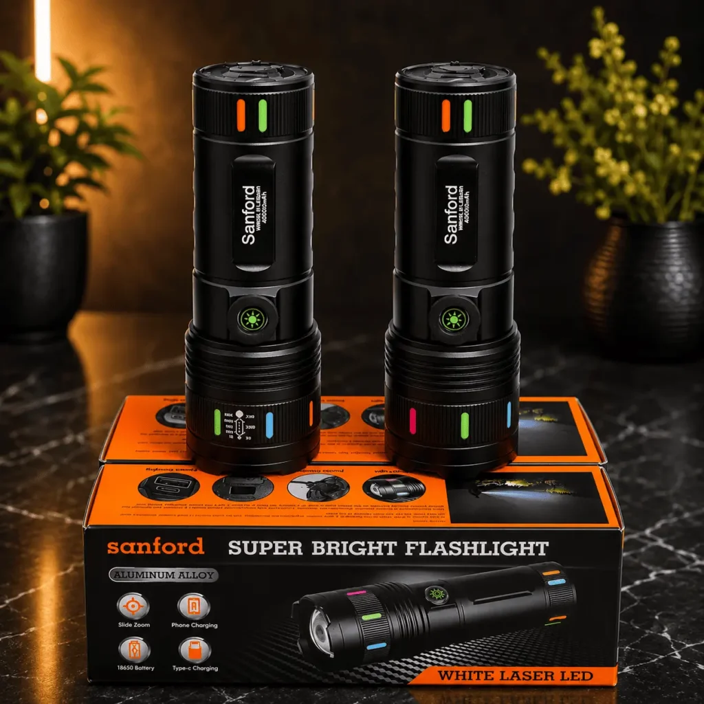 JAPANI 40,000mah TORCH LIGHT, WITH POWER BANK